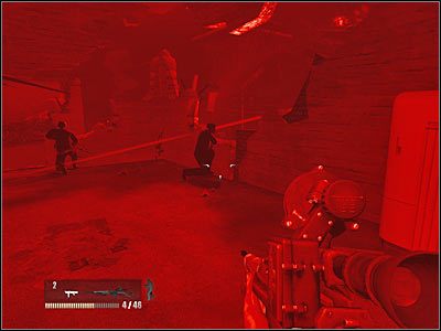 Zadanie 6: Get to the factory parking lot being held by the National Guard (Skieruj się na przyległy do fabryki parking, znajdujący się pod kontrolą Gwardii Narodowej) - Poziom trzeci (cz.6) | Akt 1 - Nowy Jork | Turning Point: Fall of Liberty - Turning Point: Fall of Liberty - poradnik do gry