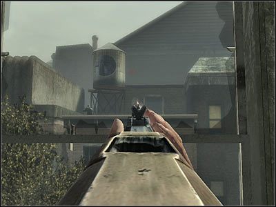 Dopiero teraz zacznij zajmować się żołnierzami stojącymi na dole - Poziom pierwszy (cz.1) | Akt 2 - Waszyngton | Turning Point: Fall of Liberty - Turning Point: Fall of Liberty - poradnik do gry