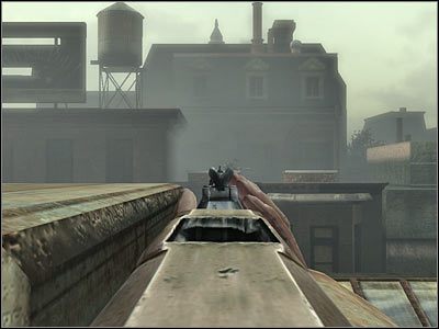 Nie przejmuj się tym, że droga prowadząca na główną ulicę jest zablokowana - Poziom pierwszy (cz.3) | Akt 2 - Waszyngton | Turning Point: Fall of Liberty - Turning Point: Fall of Liberty - poradnik do gry