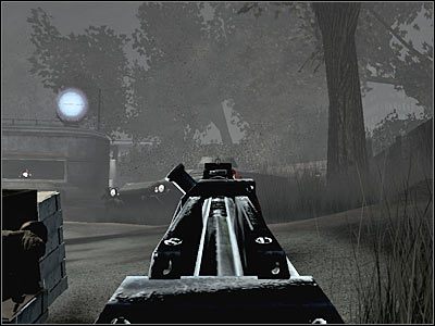 Radziłbym w miarę dokładnie odczyścić przedpole zanim zdecydujesz się zbliżyć do bunkra - Poziom trzeci (cz.3) | Akt 2 - Waszyngton | Turning Point: Fall of Liberty - Turning Point: Fall of Liberty - poradnik do gry