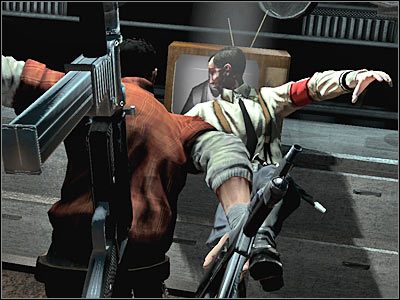 Wracaj się do pomieszczenia, w którym wcześniej pojawił się oficer i skieruj się w stronę niezbadanej jeszcze odnogi - Poziom trzeci (cz.4) | Akt 2 - Waszyngton | Turning Point: Fall of Liberty - Turning Point: Fall of Liberty - poradnik do gry