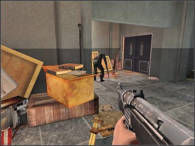 Skieruj się teraz do podwójnych drzwi - Poziom trzeci (cz.4) | Akt 2 - Waszyngton | Turning Point: Fall of Liberty - Turning Point: Fall of Liberty - poradnik do gry