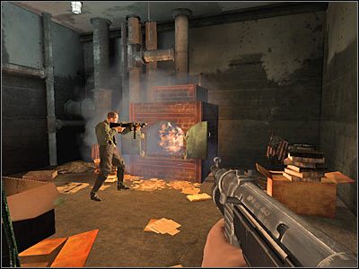 Ponownie musisz wrócić się do rozwidlenia - Poziom trzeci (cz.4) | Akt 2 - Waszyngton | Turning Point: Fall of Liberty - Turning Point: Fall of Liberty - poradnik do gry