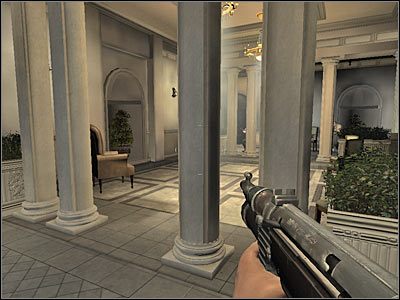 Sukcesywnie przesuwaj się do przodu, zabezpieczając kolejne pomieszczenia - Poziom trzeci (cz.6) | Akt 2 - Waszyngton | Turning Point: Fall of Liberty - Turning Point: Fall of Liberty - poradnik do gry