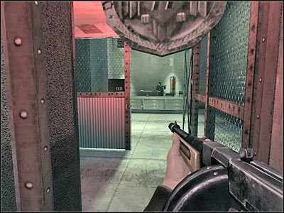 Przejście do laboratorium znajduje się po lewej stronie - Poziom pierwszy (cz.5) | Akt 3 - Londyn | Turning Point: Fall of Liberty - Turning Point: Fall of Liberty - poradnik do gry