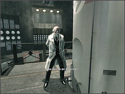 Zadanie to nie pojawi się co prawda na Twojej liście wytycznych, ale jeśli jesteś wystarczająco spostrzegawczy, to powinieneś wiedzieć co należy tu zrobić - Poziom pierwszy (cz.5) | Akt 3 - Londyn | Turning Point: Fall of Liberty - Turning Point: Fall of Liberty - poradnik do gry