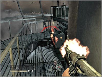 Jak już powiedziałem, możesz zignorować znajdujące się tu dźwignie i inne urządzenia - Poziom trzeci (cz.6) | Akt 3 - Londyn | Turning Point: Fall of Liberty - Turning Point: Fall of Liberty - poradnik do gry