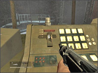 Do pomieszczenia wbiegną uzbrojeni przeciwnicy - Poziom trzeci (cz.7) | Akt 3 - Londyn | Turning Point: Fall of Liberty - Turning Point: Fall of Liberty - poradnik do gry