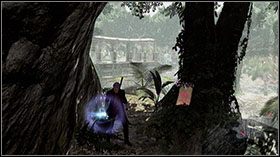 Jest tu bezpiecznie, a po drugiej stronie rzeki, po lewej stronie znajdziesz sekretną misję nr 05 - [Mission 07] The She-Viper | Devil May Cry 4 - Devil May Cry 4 - Xbox 360 - poradnik do gry