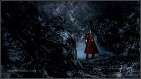 Tutaj zostaniesz zaatakowany przez kilku bazyliszków - nie są zbyt silne, a jedyne czym mogą zrobić krzywdę to ognistymi kulami - [Mission 16] Inferno | Devil May Cry 4 - Devil May Cry 4 - Xbox 360 - poradnik do gry