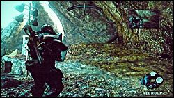 Pierwszą znajdziesz przy pierwszej rakiecie M-11, na wysokiej półce skalnej, koło zniszczonego mostku - Poradnik do gry - Walizki z danymi | Army of Two - Army of Two - poradnik do gry