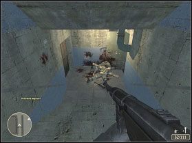 Znajdziesz się w kolejnym magazynie z ciężarówką - Misja 9 - Tajna broń Goeringa | Mortyr Operacja Sztorm - Mortyr: Operacja Sztorm - poradnik do gry