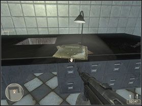 Przejdź przez drzwi, aż trafisz do tajnego laboratorium [1] - Misja 9 - Tajna broń Goeringa | Mortyr Operacja Sztorm - Mortyr: Operacja Sztorm - poradnik do gry