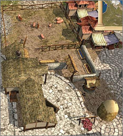 Budujemy farmę świnek (pojedyncza wystarczy), zatrudnia 3K lub 3M lub mieszanie - Etap II (cz.1) | Budujemy miasto w Imperium Romanum - Imperium Romanum - poradnik do gry