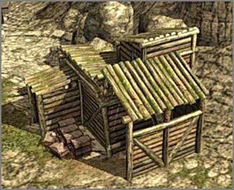 Buduję warsztat kamieniarza, będzie on wytwarzał kamień dla osady, powinien posiadać maksymalną liczbę pracowników, czyli 2xM - Etap III | Budujemy miasto w Imperium Romanum - Imperium Romanum - poradnik do gry