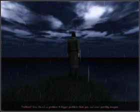 W drodze zauważysz mężczyznę stojącego na brzegu - 10 Listopad 2011 r. (cz.1) | Solucja Darkness Within In Pursuit of Loath Nolder - Darkness Within: In Pursuit of Loath Nolder - poradnik do gry