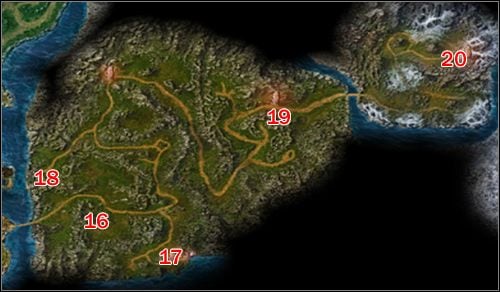 Po przejściu przez most porozmawiaj ze strażnikiem - Góry, Siedziba Krasnoludów | Lokacje w Legend Hand of God - Legend: Hand of God - poradnik do gry