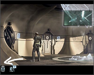 Znajdziesz się w większym hallu - Poradnik do gry - Rozdział 1 - Apartamenty (cz.1) - Perry Rhodan: Dziedzictwo Przeszłości - poradnik do gry