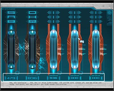 Teraz musisz zadbać o dostawy prądu do cylindrów o numerach trzy i cztery - Rozdział 1 - Apartamenty (cz.2) | Perry Rhodan Dziedzictwo Przeszłości - Perry Rhodan: Dziedzictwo Przeszłości - poradnik do gry