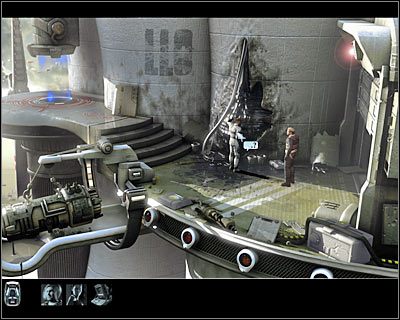 Stamtąd udaj się do apartamentu Bullyego, znajdującego się na lewo od teleportu - Rozdział 1 - Apartamenty (cz.2) | Perry Rhodan Dziedzictwo Przeszłości - Perry Rhodan: Dziedzictwo Przeszłości - poradnik do gry