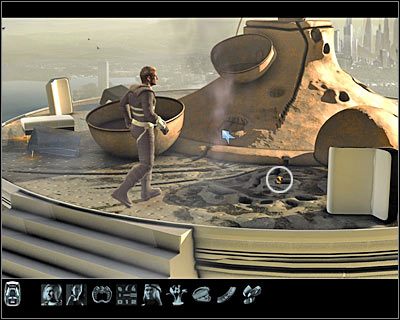 Wyjmij teraz z inwentarza pudełko na lunch, które odnalazłeś niedaleko dwu terminali - Rozdział 1 - Apartamenty (cz.5) | Perry Rhodan Dziedzictwo Przeszłości - Perry Rhodan: Dziedzictwo Przeszłości - poradnik do gry