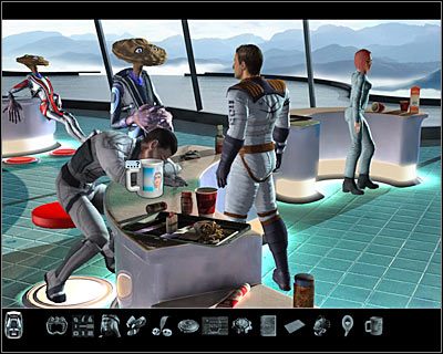 Po chwili włączy się scena rozmowy - Rozdział 2 - Akademia Waringer (cz.3) | Perry Rhodan Dziedzictwo Przeszłości - Perry Rhodan: Dziedzictwo Przeszłości - poradnik do gry