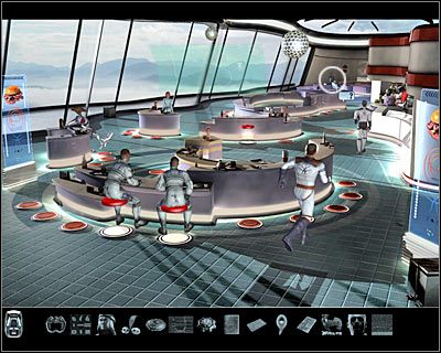 Jak się zapewne domyślasz, musisz skierować w stronę baru - Rozdział 2 - Akademia Waringer (cz.4) | Perry Rhodan Dziedzictwo Przeszłości - Perry Rhodan: Dziedzictwo Przeszłości - poradnik do gry