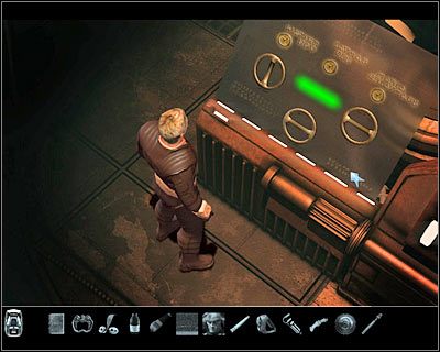 Wracaj do hali z robotem, a następnie ponownie idź do środkowego włazu - Rozdział 3 - Muzeum (cz.9) | Perry Rhodan Dziedzictwo Przeszłości - Perry Rhodan: Dziedzictwo Przeszłości - poradnik do gry