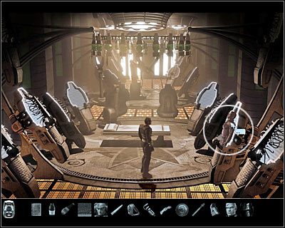 Wkrótce zjawi się lekarz, w rezultacie czego będziesz musiał zakończyć rozmowę - Rozdział 4 - Gom Callaedus - Górna strefa (cz.3) | Perry Rhodan - Perry Rhodan: Dziedzictwo Przeszłości - poradnik do gry