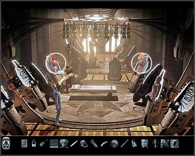 Po wykonaniu wszystkich opisanych wyżej czynności porozmawiaj ponownie z doktorem, przeciągając na jego postać ikonę kości - Rozdział 4 - Gom Callaedus - Górna strefa (cz.4) | Perry Rhodan - Perry Rhodan: Dziedzictwo Przeszłości - poradnik do gry