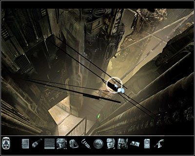 Po zjawieniu się nowej części kompleksu zaczekaj, aż główny bohater wyjdzie z wagonika - Rozdział 5 - Gom Callaedus - Dolna strefa (cz.2) | Perry Rhodan - Perry Rhodan: Dziedzictwo Przeszłości - poradnik do gry