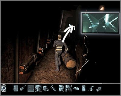 Znajdziesz się w jeszcze gorzej oświetlonej lokacji - Rozdział 5 - Gom Callaedus - Dolna strefa (cz.3) | Perry Rhodan - Perry Rhodan: Dziedzictwo Przeszłości - poradnik do gry