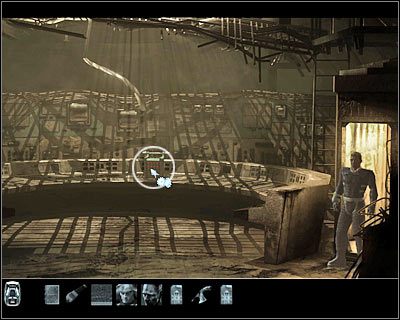 Skieruj się w stronę lewej części tego pomieszczenia - Rozdział 5 - Gom Callaedus - Dolna strefa (cz.4) | Perry Rhodan - Perry Rhodan: Dziedzictwo Przeszłości - poradnik do gry