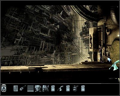 Teraz w analogiczny sposób pozbądź się wszystkich trzech kart dostępu - Rozdział 5 - Gom Callaedus - Dolna strefa (cz.5) | Perry Rhodan - Perry Rhodan: Dziedzictwo Przeszłości - poradnik do gry