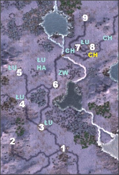 10 tur - ocena złota: 200 $ , Rębacze , Sfera zimna - Misja 2 - Zwiad bojem | Orkowie | Fantasy Wars - Fantasy Wars - poradnik do gry