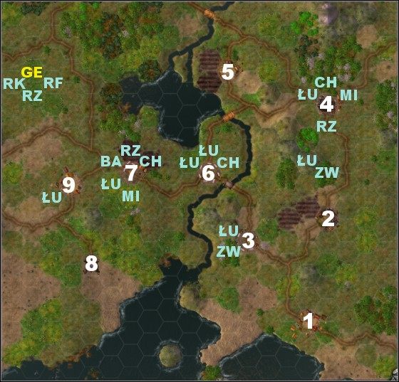 12 tur - ocena złota: 200 $ , Yeomeni konni , Amulet fanatyka - Misja 3 - Ratunek w ostatniej chwili | Ludzie | Fantasy Wars - Fantasy Wars - poradnik do gry