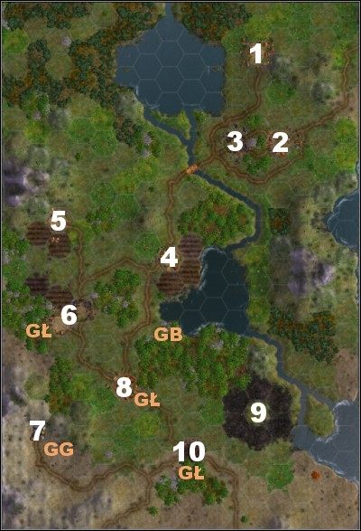 10 tur - ocena złota: 200 $ , Halabardnicy , Hełm świętego - Misja 2 - Wiatr w oczy | Ludzie | Fantasy Wars - Fantasy Wars - poradnik do gry