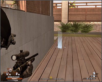 1 - Teren wokół posiadłości (cz.1) | Akt 7 - Posiadłość | Rainbow Six Vegas 2 - Tom Clancys Rainbow Six Vegas 2 - poradnik do gry