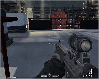 Pierwszy przeciwnik znajduje się przed Tobą - Pas startowy (cz.1) | Akt 6 - Pustynia w Newadzie | Rainbow Six Vegas 2 - Tom Clancys Rainbow Six Vegas 2 - poradnik do gry