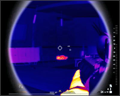 Znajdziesz się w lepiej oświetlonym korytarzu - Penthouse (cz.4) | Akt 5 - Teatr | Rainbow Six Vegas 2 - Tom Clancys Rainbow Six Vegas 2 - poradnik do gry