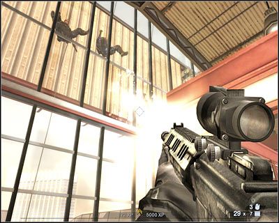 Po chwili Twoi sojusznicy zakończą pracę - Kolejka (cz.3) | Akt 4 - Centrum konferencyjne | Rainbow Six Vegas 2 - Tom Clancys Rainbow Six Vegas 2 - poradnik do gry