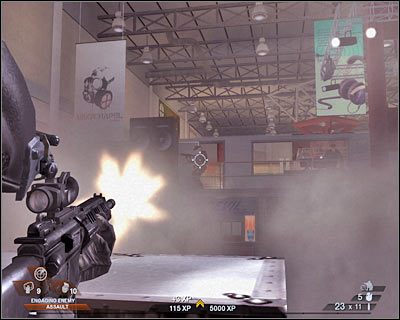 Teraz powinieneś wrócić do kilku zbadanych wcześniej pomieszczeń - Hala wystawowa (cz.5) | Akt 4 - Centrum konferencyjne | Rainbow Six Vegas 2 - Tom Clancys Rainbow Six Vegas 2 - poradnik do gry