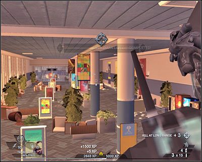 Wracaj na dół i zbierz przy sobie drużynę - Południowa hala (cz.4) | Akt 4 - Centrum konferencyjne | Rainbow Six Vegas 2 - Tom Clancys Rainbow Six Vegas 2 - poradnik do gry