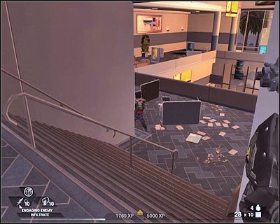 1 - Południowa hala (cz.1) | Akt 4 - Centrum konferencyjne | Rainbow Six Vegas 2 - Tom Clancys Rainbow Six Vegas 2 - poradnik do gry