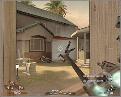 Sukcesywnie przesuwaj się do przodu - Pościg (cz.2) | Akt 3 - Centrum rekreacyjne | Rainbow Six Vegas 2 - Tom Clancys Rainbow Six Vegas 2 - poradnik do gry