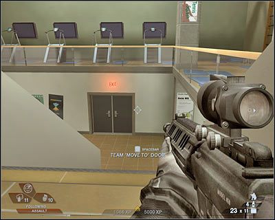 Otwórz je i idź w prawo - Hala sportowa (cz.2) | Akt 3 - Centrum rekreacyjne | Rainbow Six Vegas 2 - Tom Clancys Rainbow Six Vegas 2 - poradnik do gry