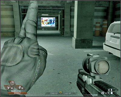 Ostrożnie zbliż się do narożnika - Podziemny parking (cz.2) | Akt 2 - Stara część Vegas | Rainbow Six Vegas 2 - Tom Clancys Rainbow Six Vegas 2 - poradnik do gry