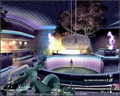 Paradoksalnie czeka Cię teraz trudniejszy przerywnik - Klub nocny (cz.3) | Akt 2 - Stara część Vegas | Rainbow Six Vegas 2 - Tom Clancys Rainbow Six Vegas 2 - poradnik do gry