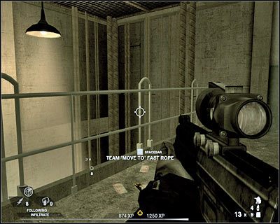 Ponownie zostaw resztę drużyny z tyłu - Klub nocny (cz.2) | Akt 2 - Stara część Vegas | Rainbow Six Vegas 2 - Tom Clancys Rainbow Six Vegas 2 - poradnik do gry