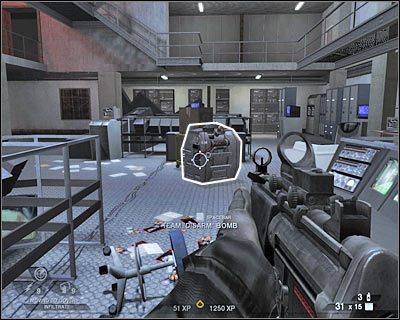 Drugi członek drużyny automatycznie znajdzie sobie dobrą zasłoną - Zasadzka (cz.4) | Akt 1 - Pireneje | Tom Clancys Rainbow Six Vegas 2 - Tom Clancys Rainbow Six Vegas 2 - poradnik do gry